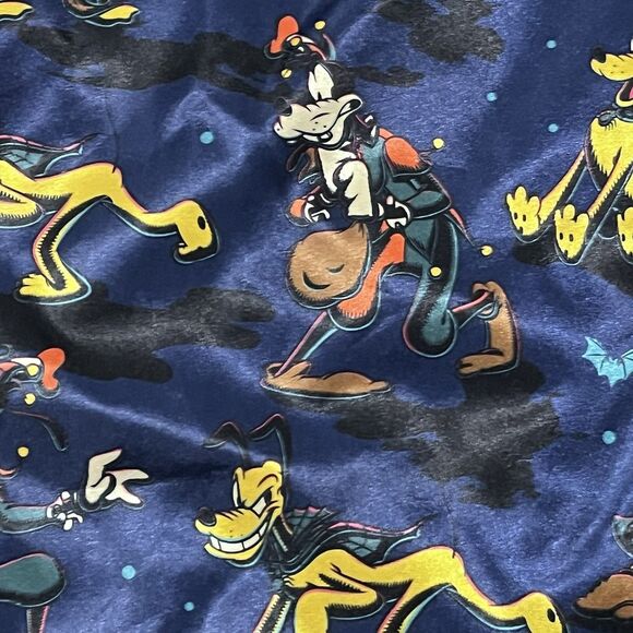 Disney Cruise Line Halloween Drawstring Bags Lot of 2 Mickey & Friends Candy Bag - Picture 2 of 4